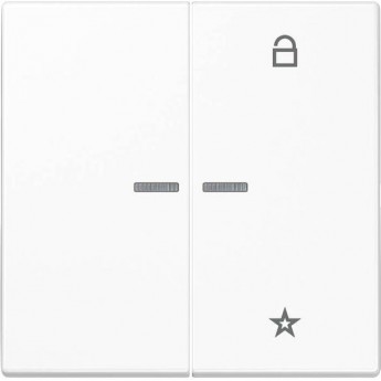 Накладка JUNG на жалюзийный выключатель А-серия (белый)