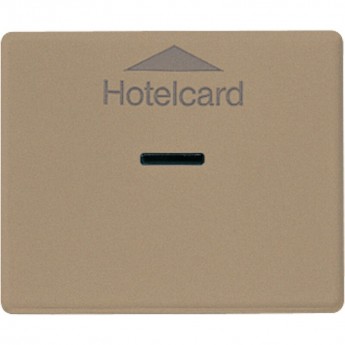 Накладка JUNG SL 500 на карточный выключатель Hotelcard (бронза)