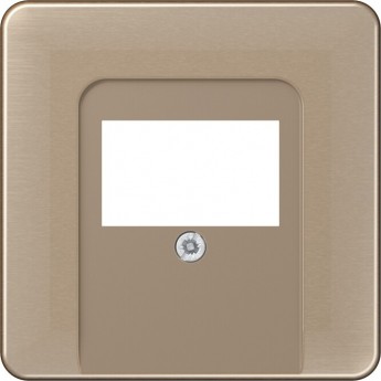 Накладка на аудиорозетку JUNG CD 500 (бронзовый)