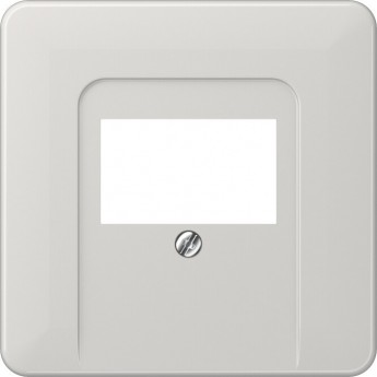 Накладка на аудиорозетку JUNG CD 500 (светло-серый)