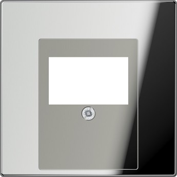 Накладка на аудиорозетку JUNG LS METAL TAE (хром)