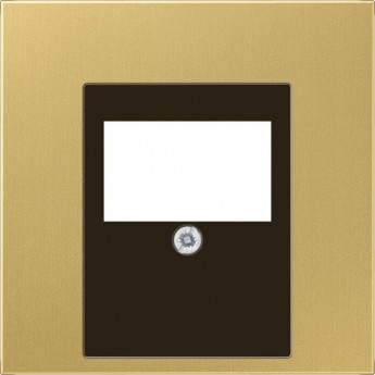 Накладка на аудиорозетку JUNG LS METAL TAE (латунь)