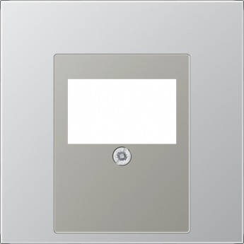 Накладка на аудиорозетку JUNG LS METAL TAE (матированный алюминий)