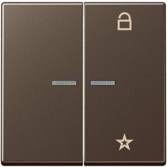 Накладка на жалюзийный выключатель JUNG А-серия (мокко)