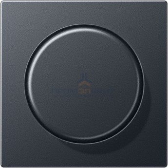 Накладка на светорегулятор JUNG A500 из термопласта (антрацит матовый)