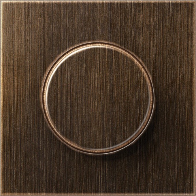 Накладка на светорегулятор JUNG LS METAL (античная латунь) ME1940AT