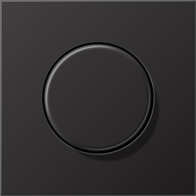 Накладка на светорегулятор JUNG LS METAL (лакированный алюминий антрацит) AL1940D