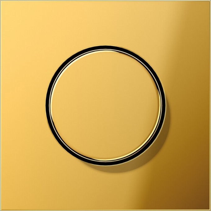 Накладка на светорегулятор JUNG LS METAL (золотой) GO1940