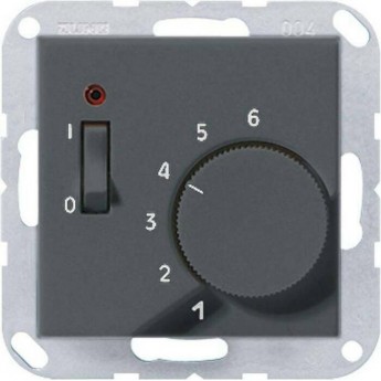 Накладка на терморегулятор JUNG A 500 (антрацит матовый)