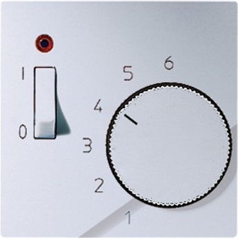 Накладка на термостат JUNG А-серия, алюминий