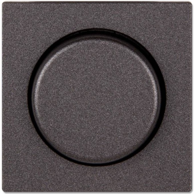 Накладка поворотного светорегулятора JUNG ECO PROFI из термопласта (антрацит) EP1540BFEXAN