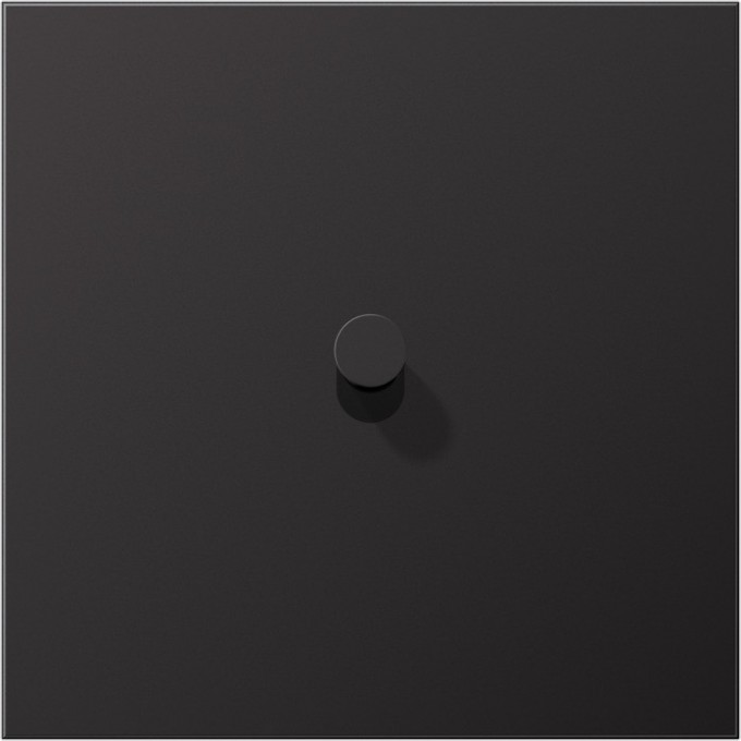 Накладка тумблера JUNG LS1912 1 пост, 1 тумблер (черный лакированный алюминий) конус AL12-0DK01