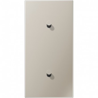 Накладка тумблера JUNG LS1912 2 поста, для вертикальной установки, тумблеры 1+1, конус (сталь)