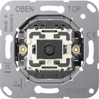 Переключатель тумблерный кнопочный JUNG LS 1912 Переключатель тумблерный кнопочный JUNG LS 1912