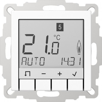 Программируемый термостат JUNG A500 белый Программируемый термостат JUNG A500 белый