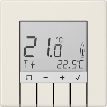 Программируемый термостат JUNG LS 990 слоновая кость Программируемый термостат JUNG LS 990 слоновая кость