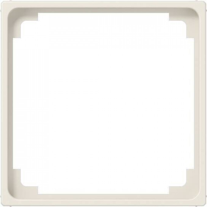 Промежуточная рамка JUNG для монтажа стандартных изделий с платой 50×50 мм; слоновая кость A590Z