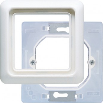 Рамка 1 пост JUNG CD 500 с уплотнительной мембраной (белый)
