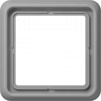 Рамка 1 пост JUNG CD 500 ударопрочная (серый)