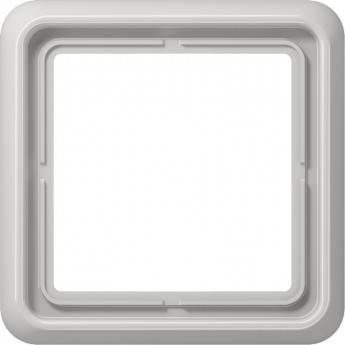 Рамка 1 пост JUNG CD 500 ударопрочная (светло-серый)