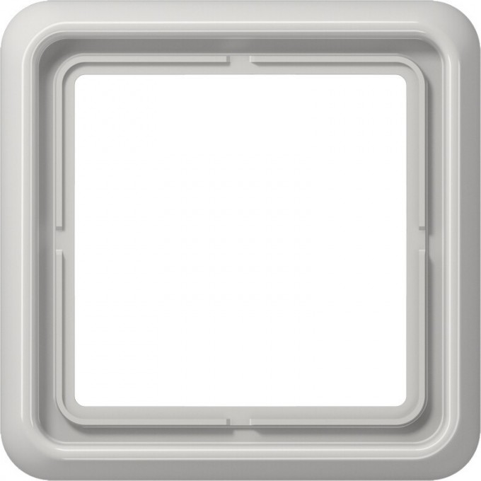 Рамка 1 пост JUNG CD 500 ударопрочная (светло-серый) CD581WULG
