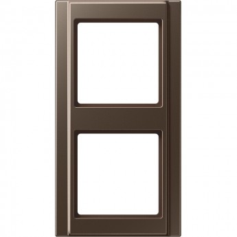 Рамка 2 поста JUNG A 500 мокко