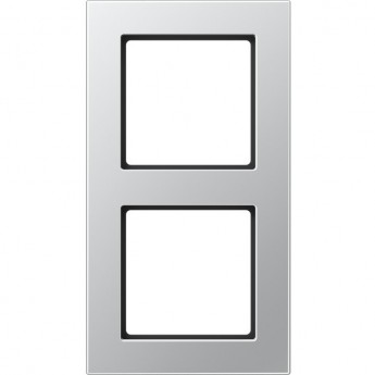 Рамка 2 поста JUNG A 550 алюминий Рамка 2 поста JUNG A 550 алюминий