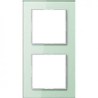 Рамка 2 поста JUNG A CREATION белый матовый Рамка 2 поста JUNG A CREATION белый матовый