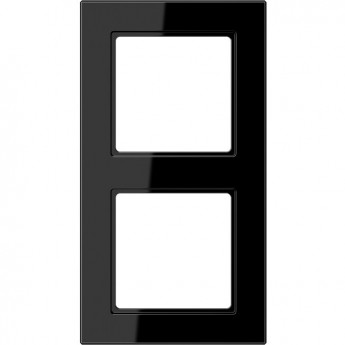 Рамка 2 поста JUNG A CREATION черный