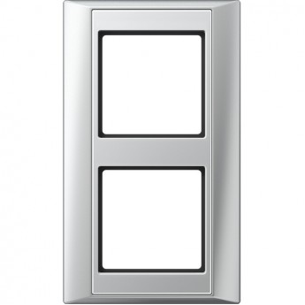 Рамка 2 поста JUNG A PLUS алюминий Рамка 2 поста JUNG A PLUS алюминий