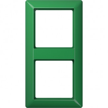 Рамка 2 поста JUNG AS 500 зеленый