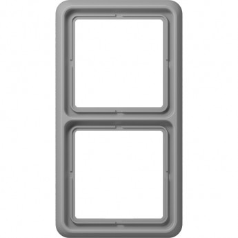 Рамка 2 поста JUNG CD 500 алюминий Рамка 2 поста JUNG CD 500 алюминий