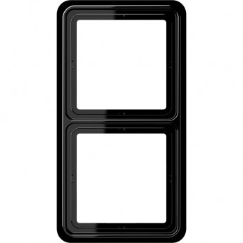 Рамка 2 поста JUNG CD 500 черная