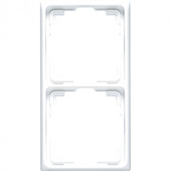 Рамка 2 поста JUNG CD 500 для инсталляции в кабельных каналах (белый)