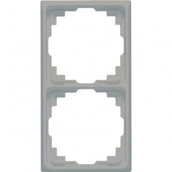 Рамка 2 поста JUNG CD 500 для инсталляции в кабельных каналах (серый)