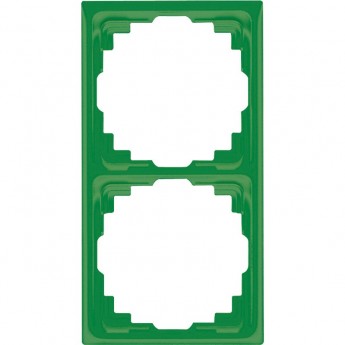 Рамка 2 поста JUNG CD 500 для инсталляции в кабельных каналах (зеленый)
