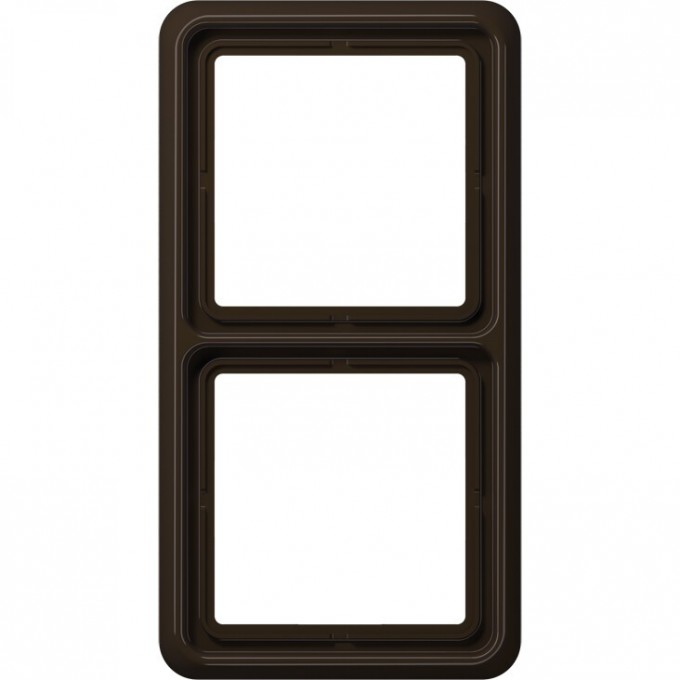 Рамка 2 поста JUNG CD 500 коричневый CD582BR