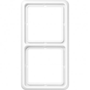 Рамка 2 поста JUNG CD 500 ударопрочная (белый)