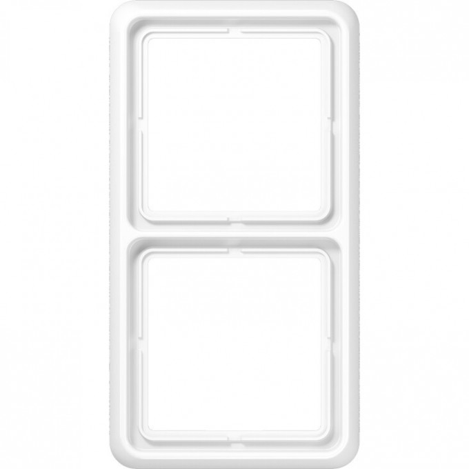 Рамка 2 поста JUNG CD 500 ударопрочная (белый) CD582WUWW