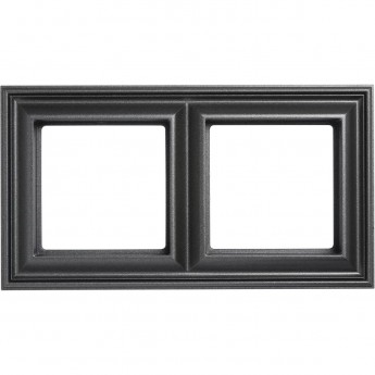 Рамка 2 поста JUNG ECOPROFI DECO антрацит Рамка 2 поста JUNG ECOPROFI DECO антрацит