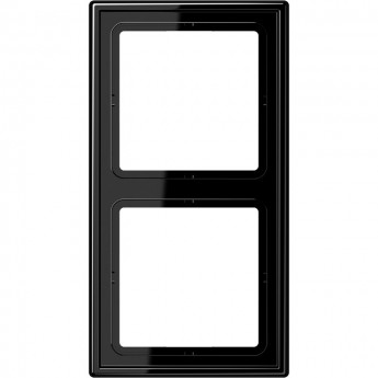 Рамка 2 поста JUNG LS 990 черный