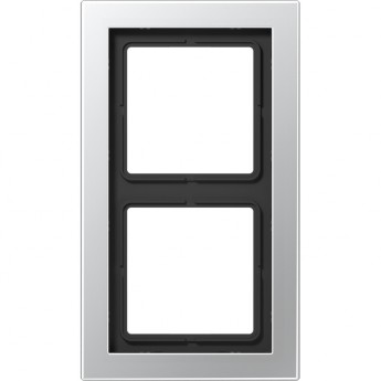 Рамка 2 поста JUNG LS DESIGN алюминий Рамка 2 поста JUNG LS DESIGN алюминий