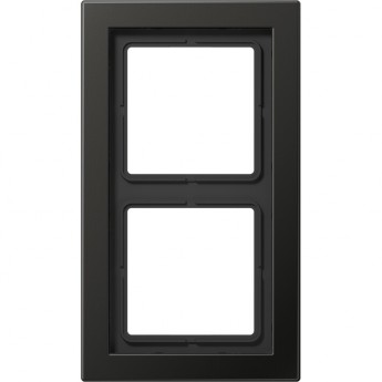 Рамка 2 поста JUNG LS DESIGN антрацит