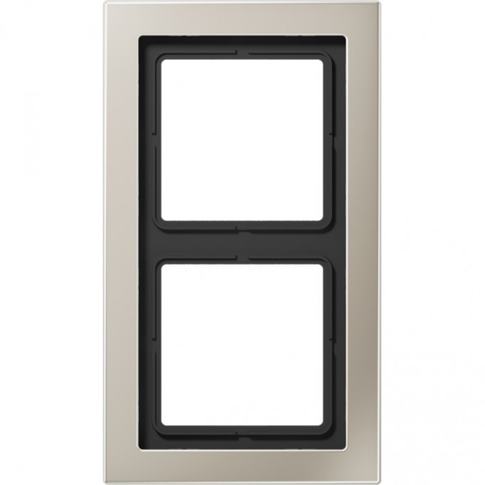 Рамка 2 поста JUNG LS DESIGN нержавеющая сталь ESD2982