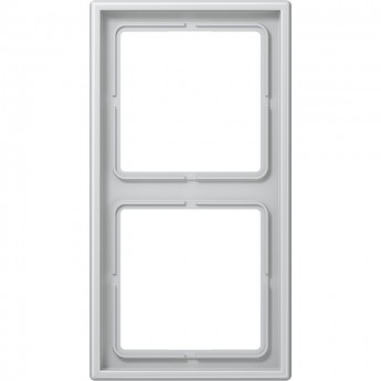 Рамка 2 поста JUNG LS METAL из дюропласта (алюминий) Рамка 2 поста JUNG LS METAL из дюропласта (алюминий)