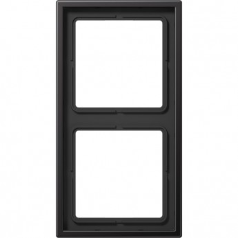 Рамка 2 поста JUNG LS METAL темный алюминий Рамка 2 поста JUNG LS METAL темный алюминий