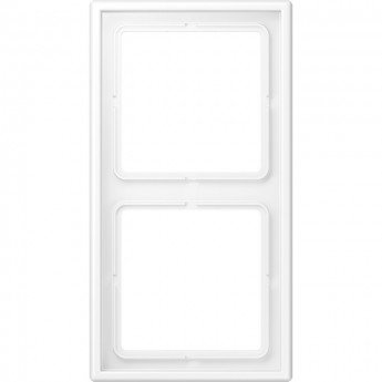 Рамка 2 поста JUNG LS990 матовый белый