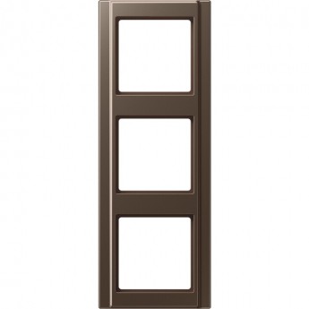 Рамка 3 поста JUNG A 500 мокко