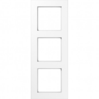 Рамка 3 поста JUNG A 550 белый блестящий