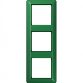 Рамка 3 поста JUNG AS 500 зеленый